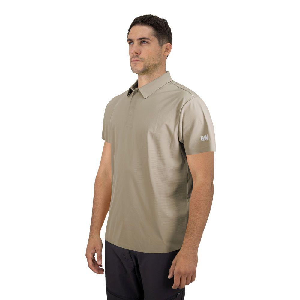 Polera HW Woods Manga Corta Oliva-1