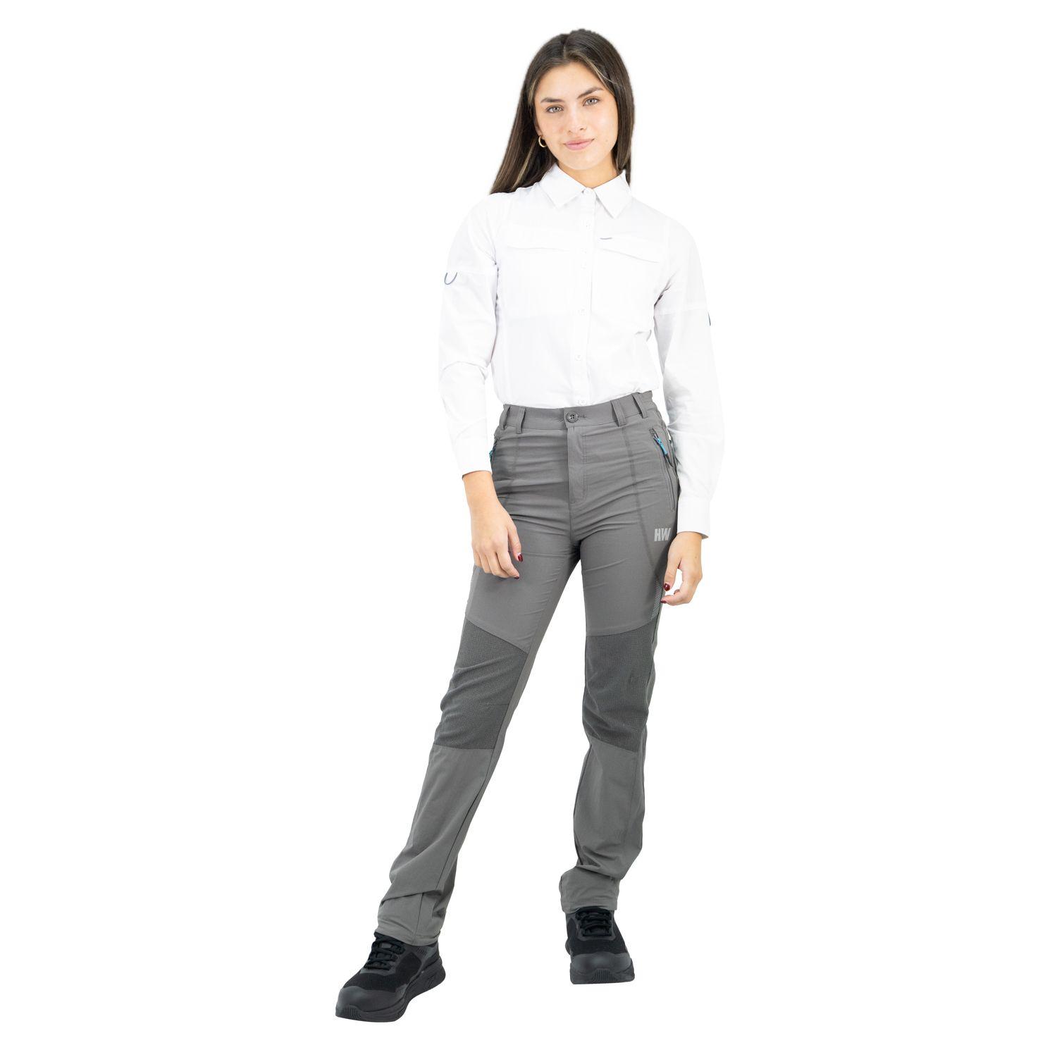 Pantalón HW Nahuel Mujer Gris-4
