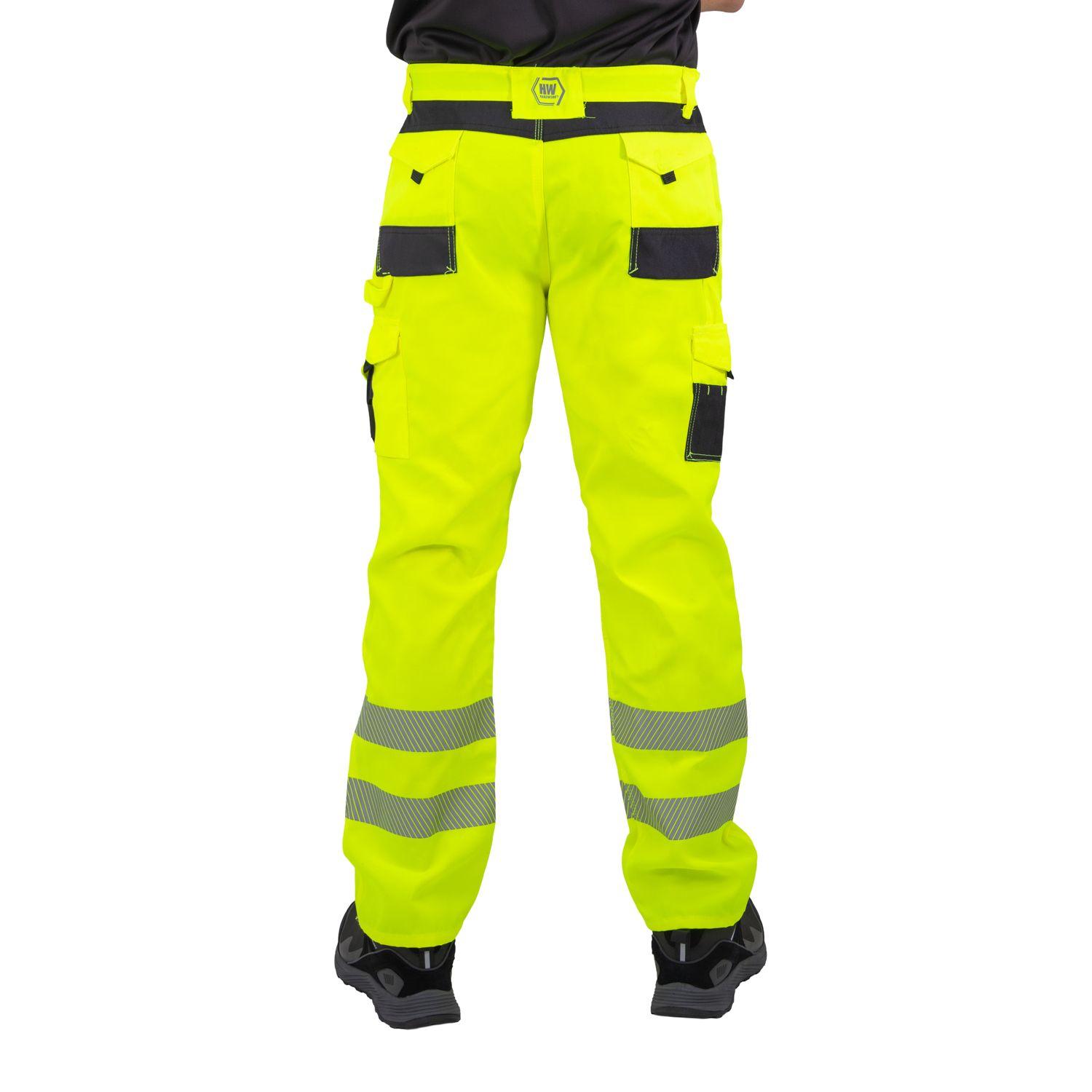 Pantalón Cargo HW Dakota Amarillo Fluor-2