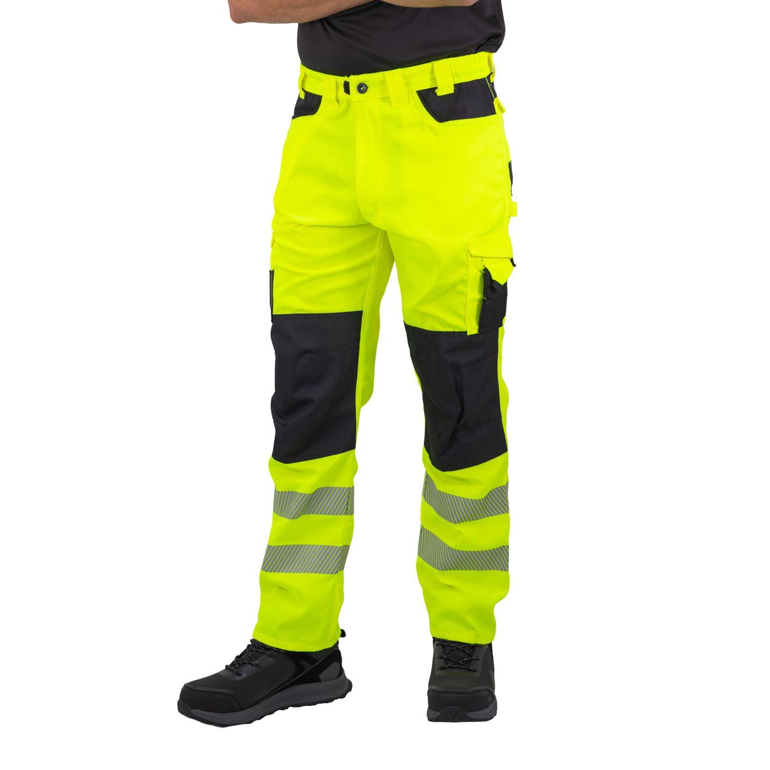 Pantalón Cargo HW Dakota Amarillo Fluor-3