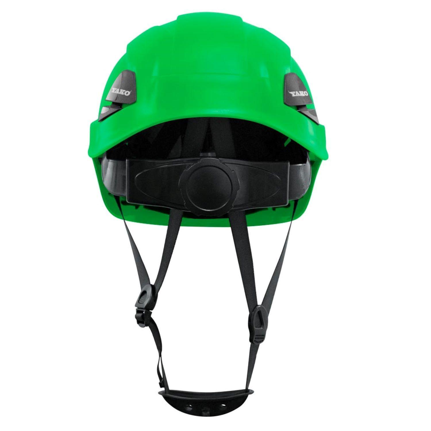 Casco Yako Steelpro Verde-1