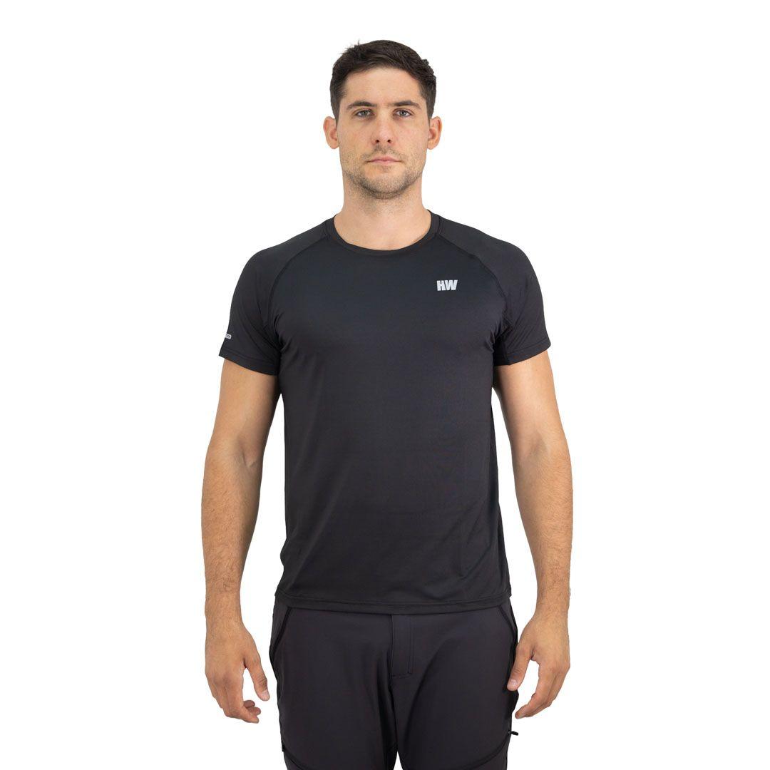 Polera Dry Fit HW SPX Manga Corta Hombre Black-0