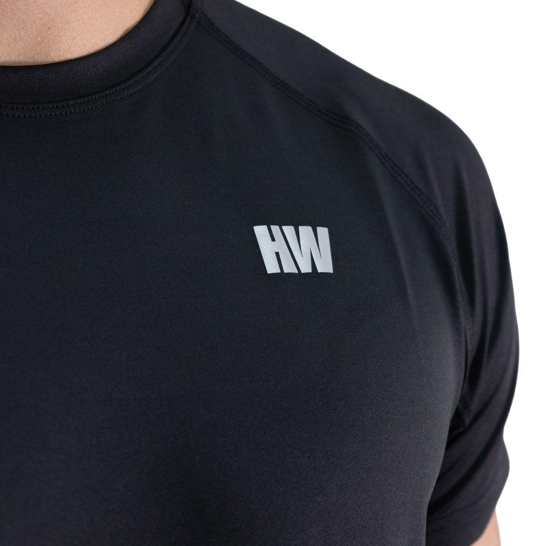 Polera Dry Fit HW SPX Manga Corta Hombre Black-3