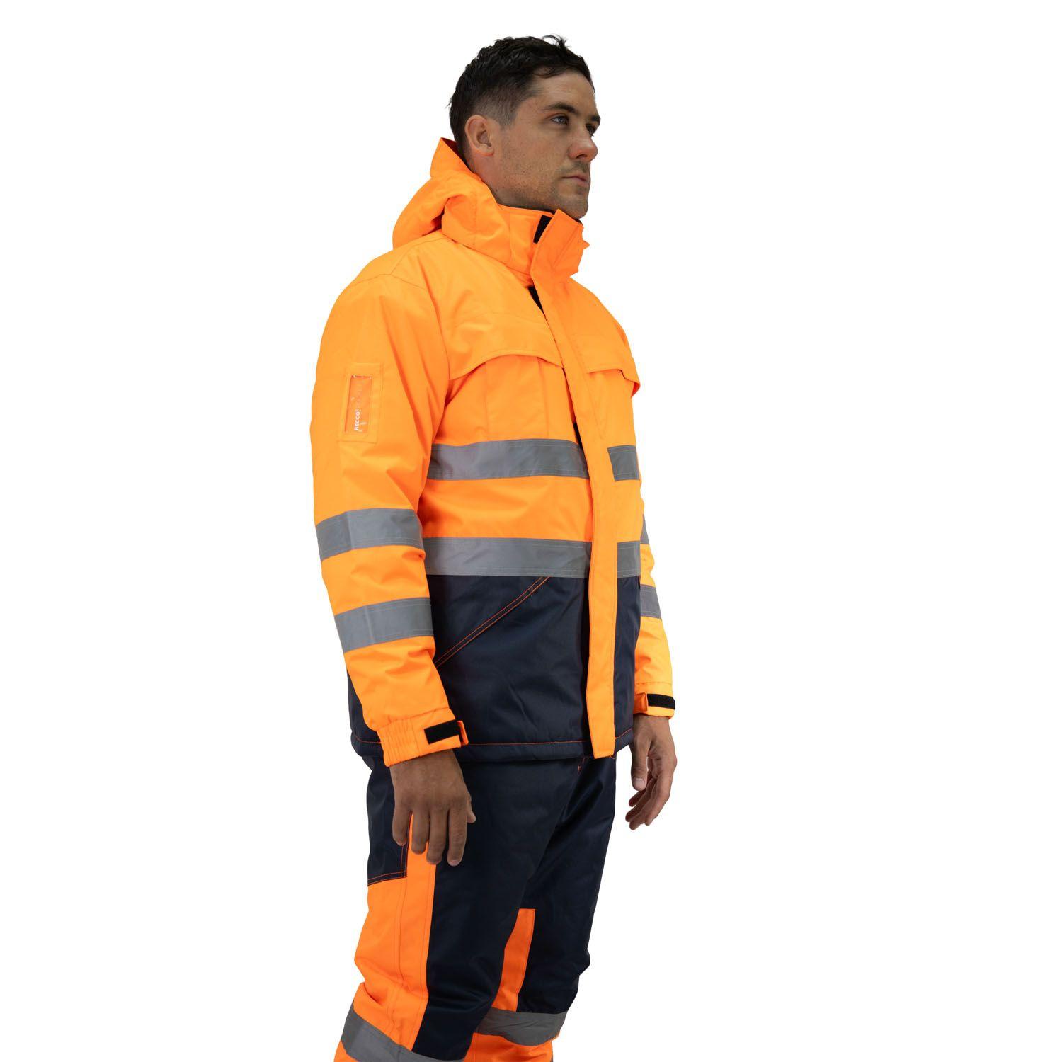 Parka Reflectiva HW Siberia Naranjo Fluor-2