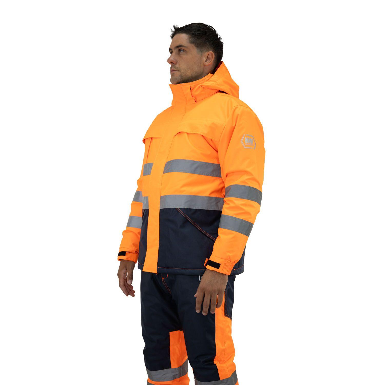 Parka Reflectiva HW Siberia Naranjo Fluor-3