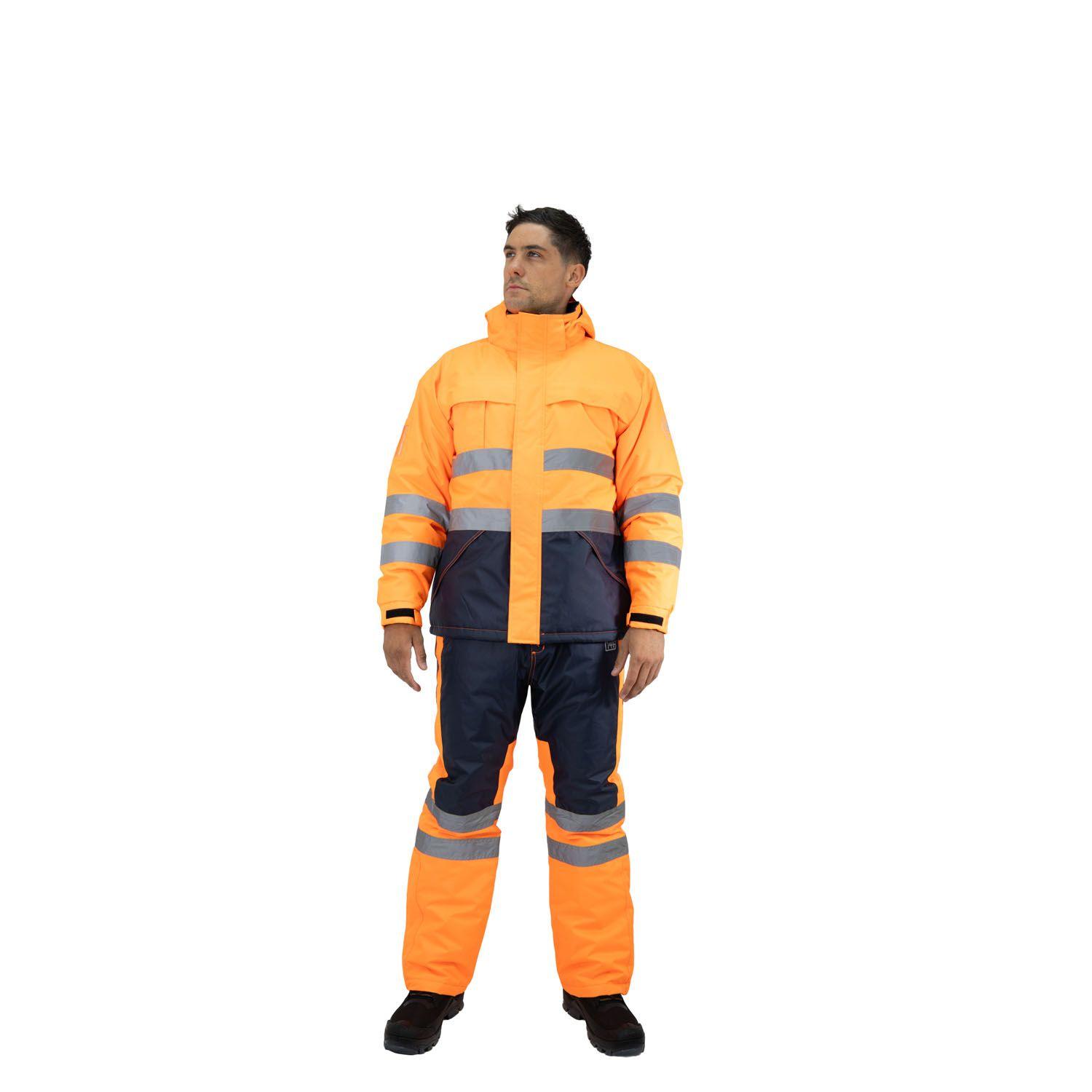 Parka Reflectiva HW Siberia Naranjo Fluor-4