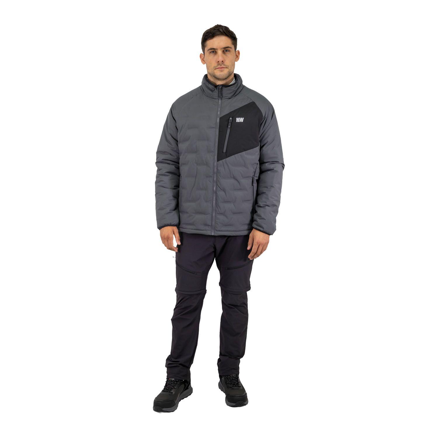 Parka HW Explorer sin Gorro Carbon Grey-4