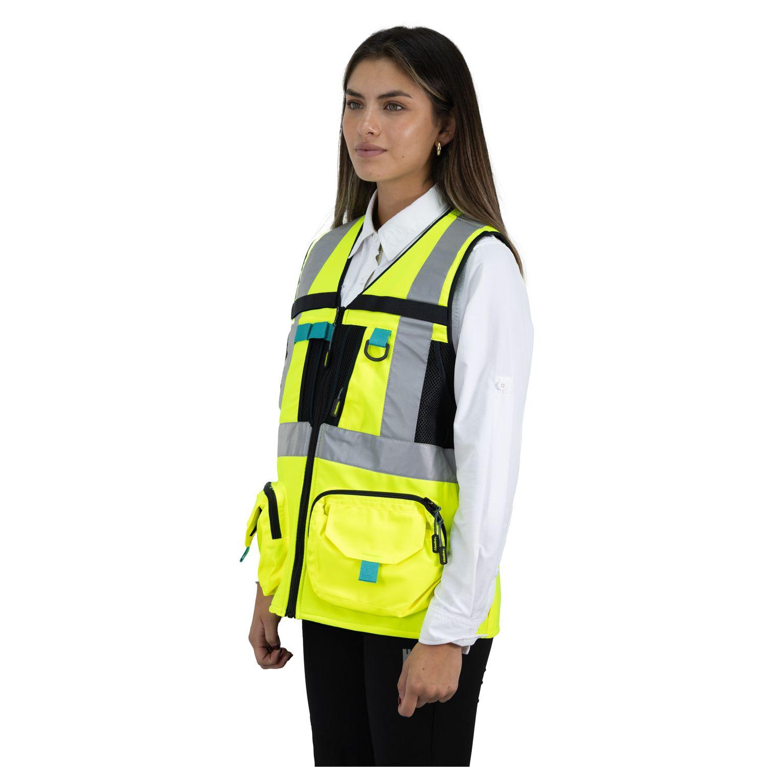 Chaleco Geologo Alaska Xpert Amarillo Mujer-2