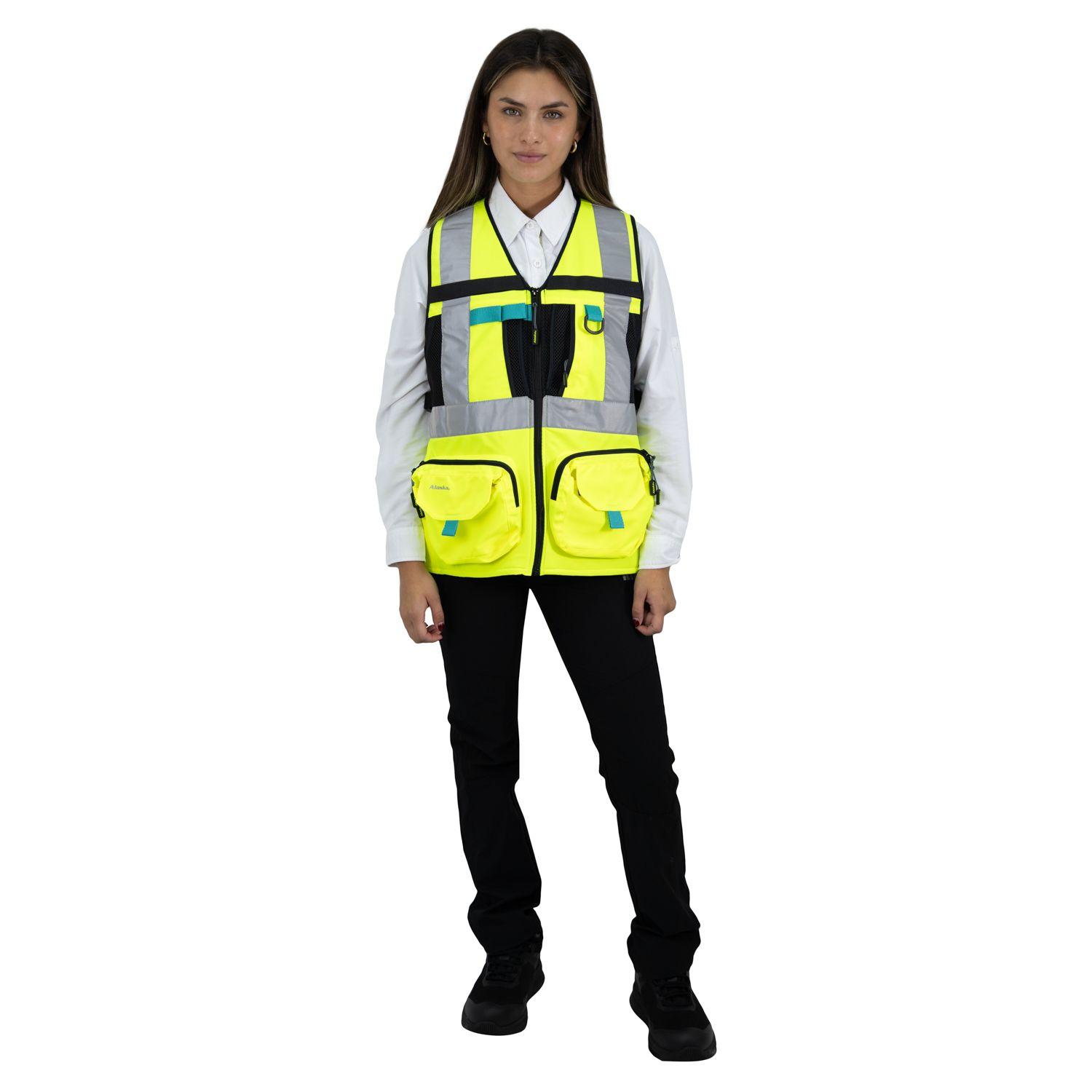 Chaleco Geologo Alaska Xpert Amarillo Mujer-4