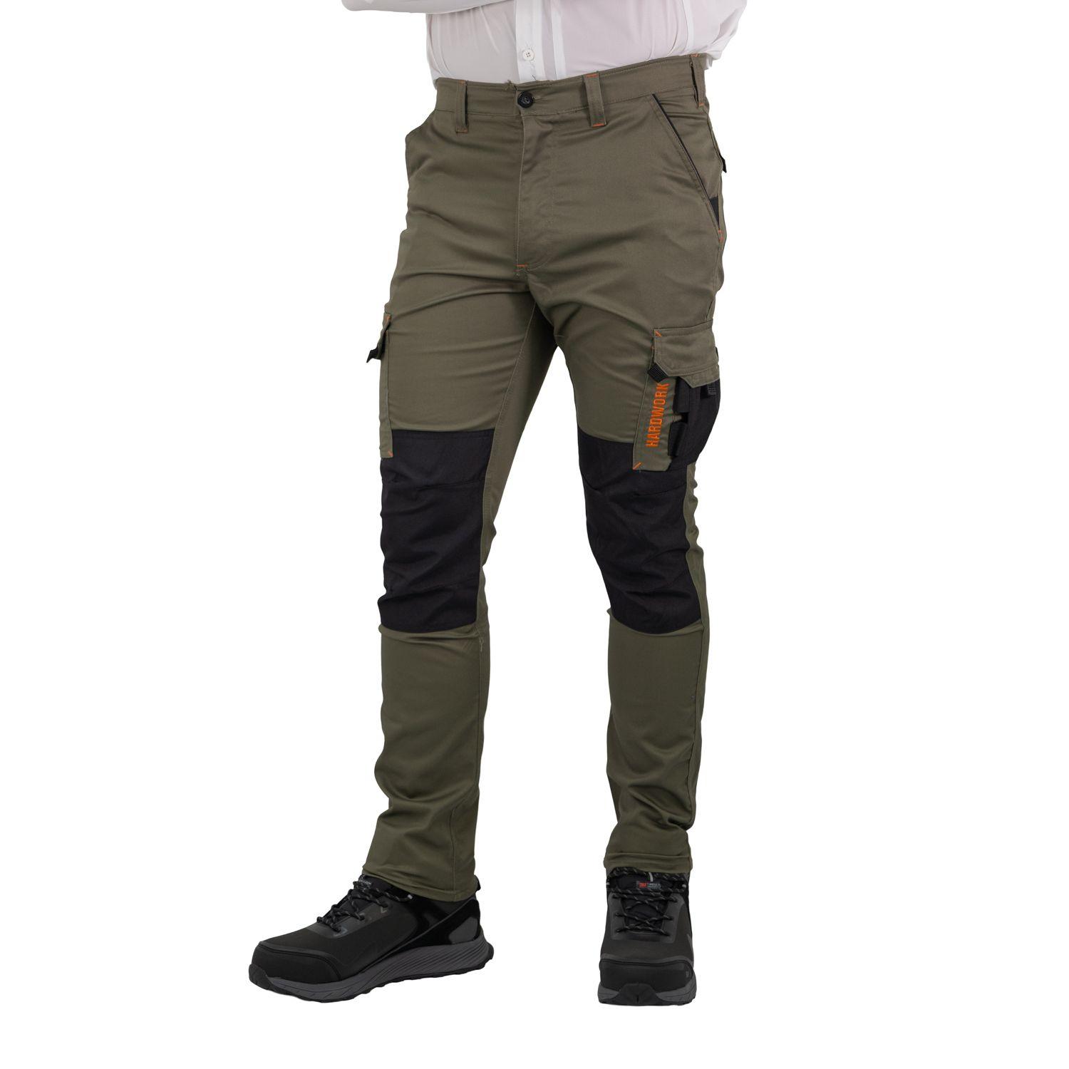 Pantalón Cargo HW Dakota Spandex Verde Oliva-2