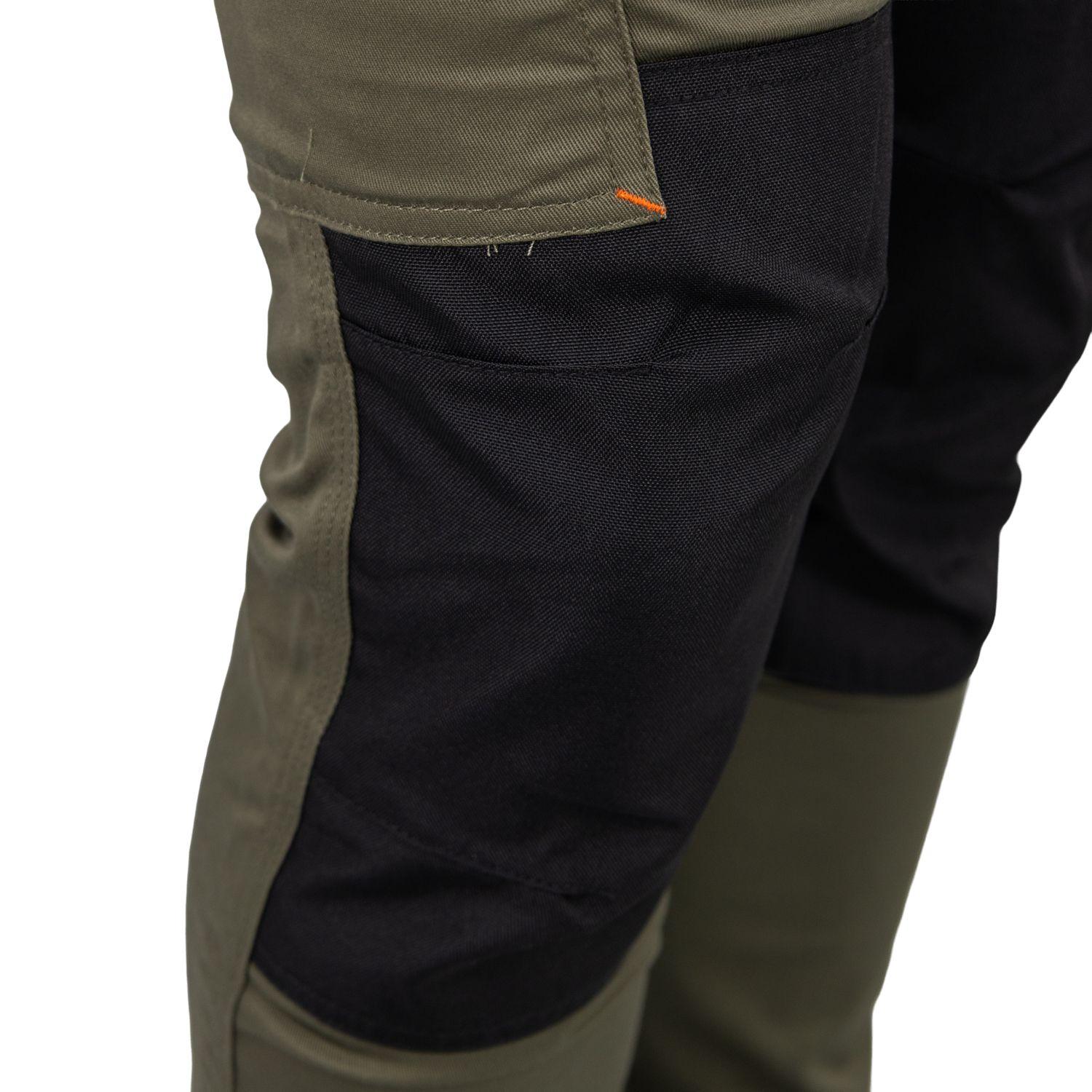 Pantalón Cargo HW Dakota Spandex Verde Oliva-7