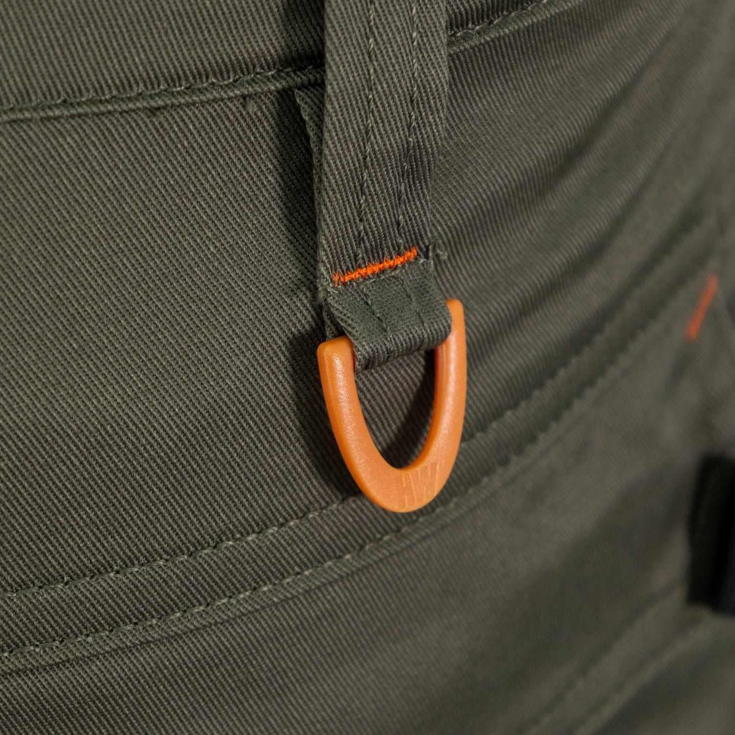 Pantalón Cargo HW Dakota Spandex Verde Oliva-8