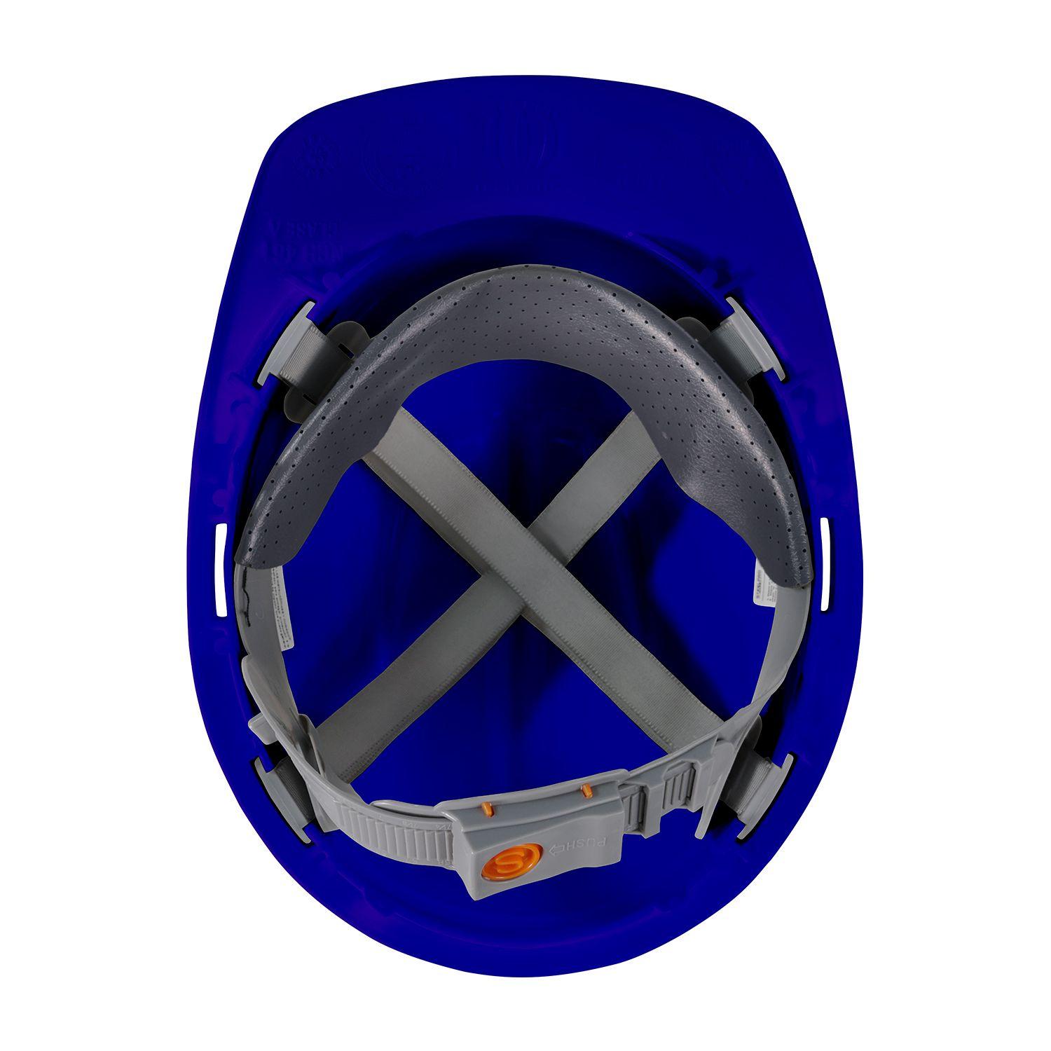 Casco Monster Top 33 Azul Steelpro-3