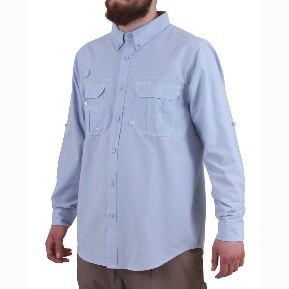 Camisa HW Duck Dry Celeste-2