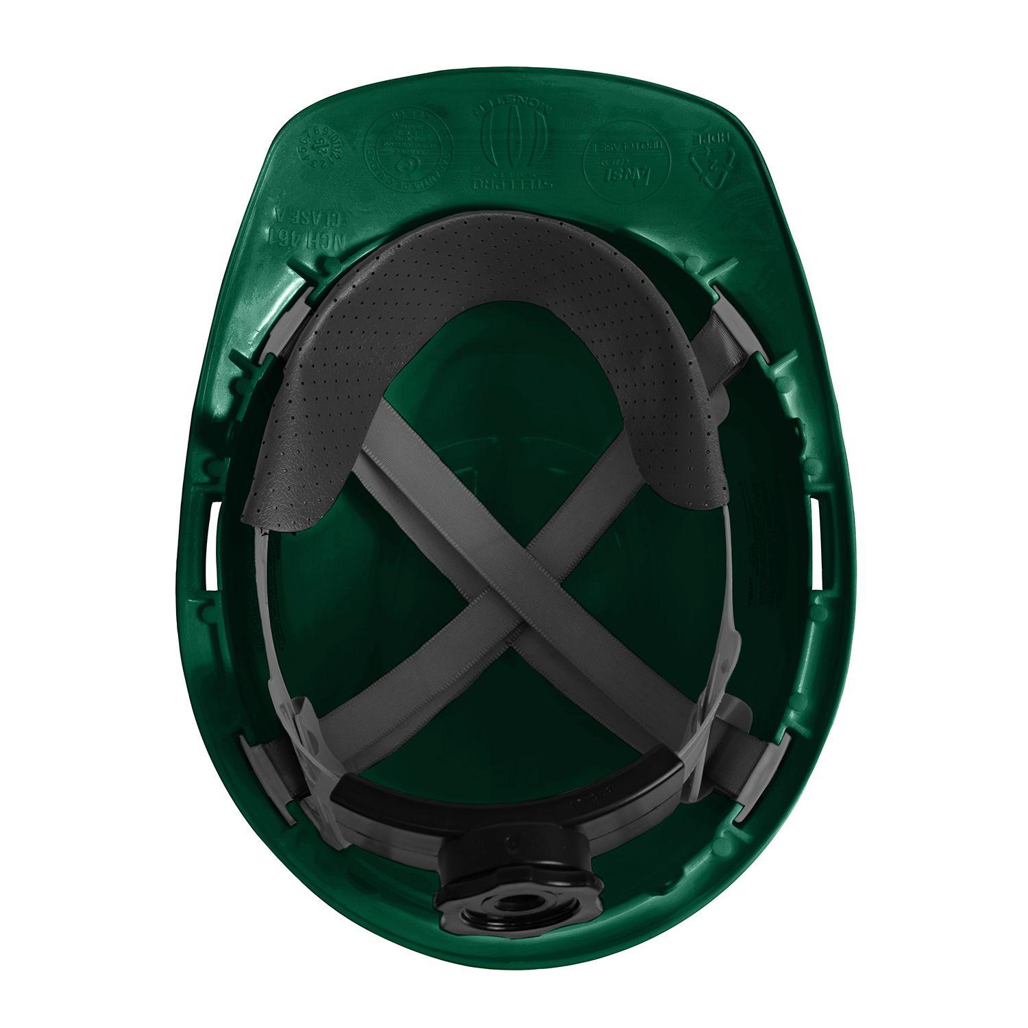 Casco Monster Roller Verde Steelpro-3