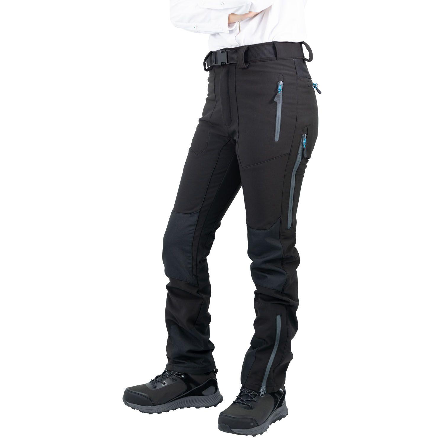 Pantalón Térmico HW Wolverine Antiacido Negro Mujer-2
