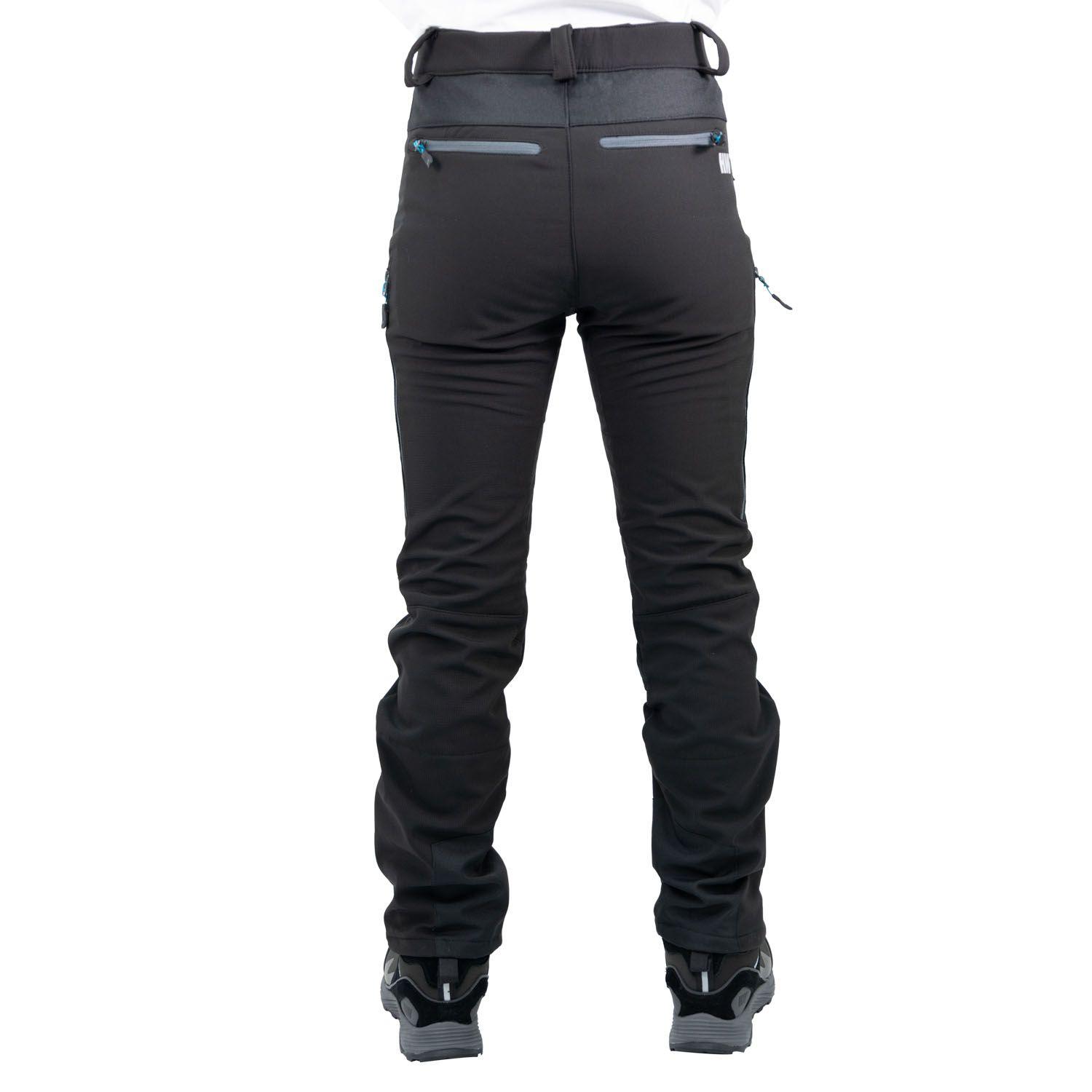 Pantalón Térmico HW Wolverine Antiacido Negro Mujer-3