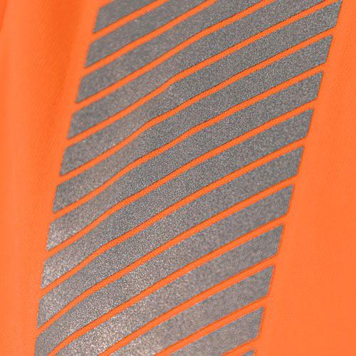 Polera Reflectiva HW Naranjo Fluor Manga Larga-4