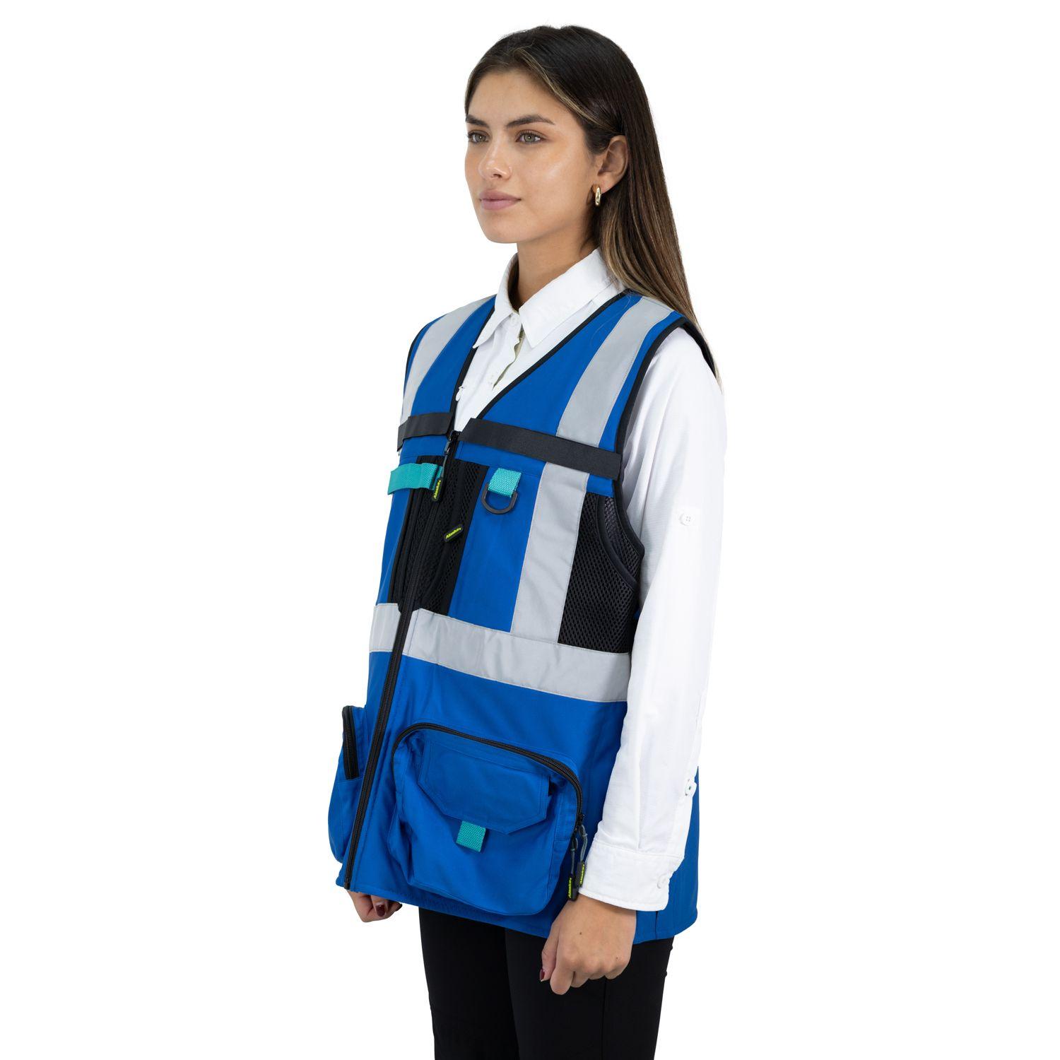 Chaleco Geologo Alaska xpert Mujer Azul-2
