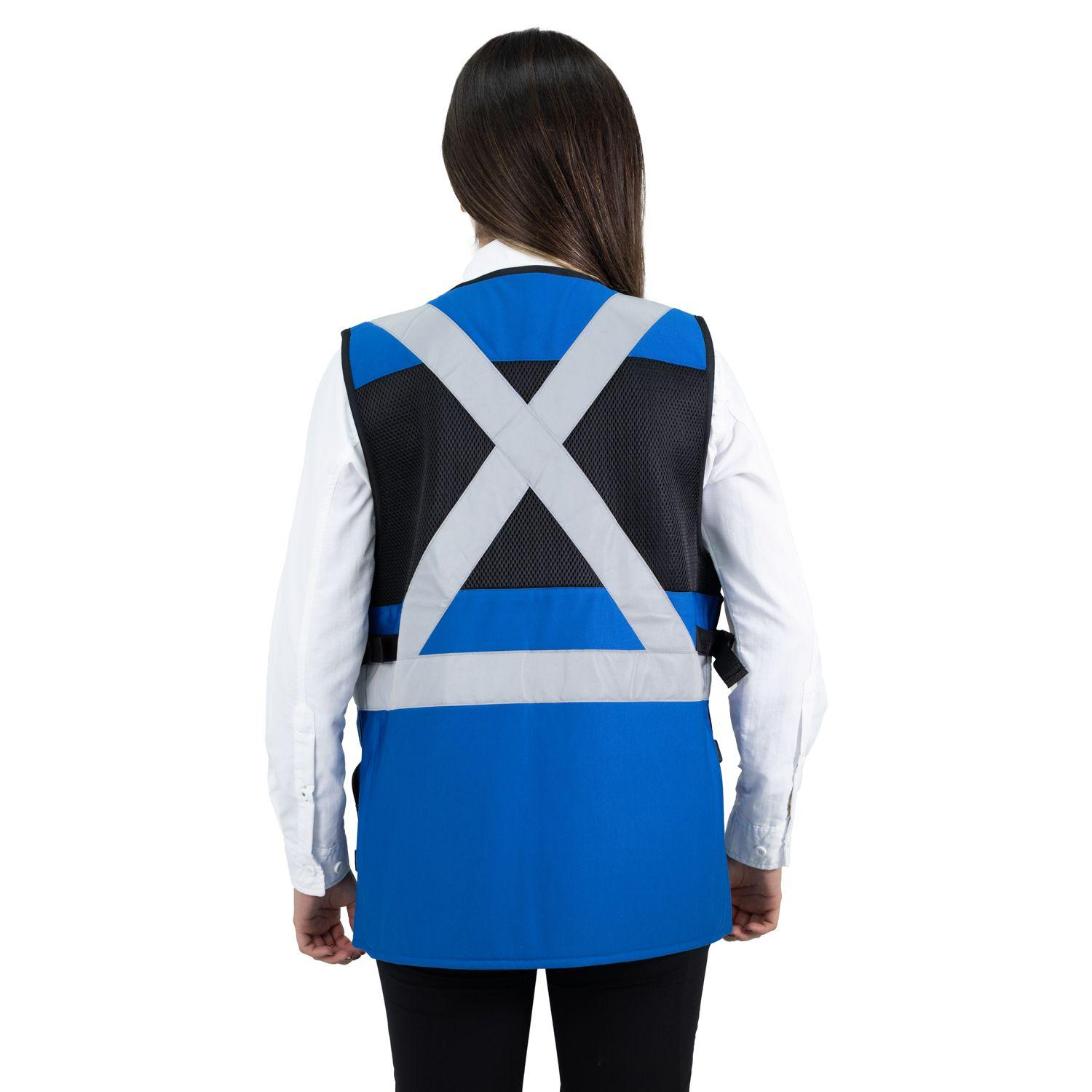 Chaleco Geologo Alaska xpert Mujer Azul-3