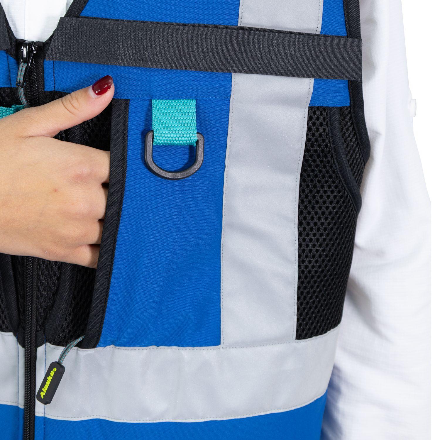Chaleco Geologo Alaska xpert Mujer Azul-8