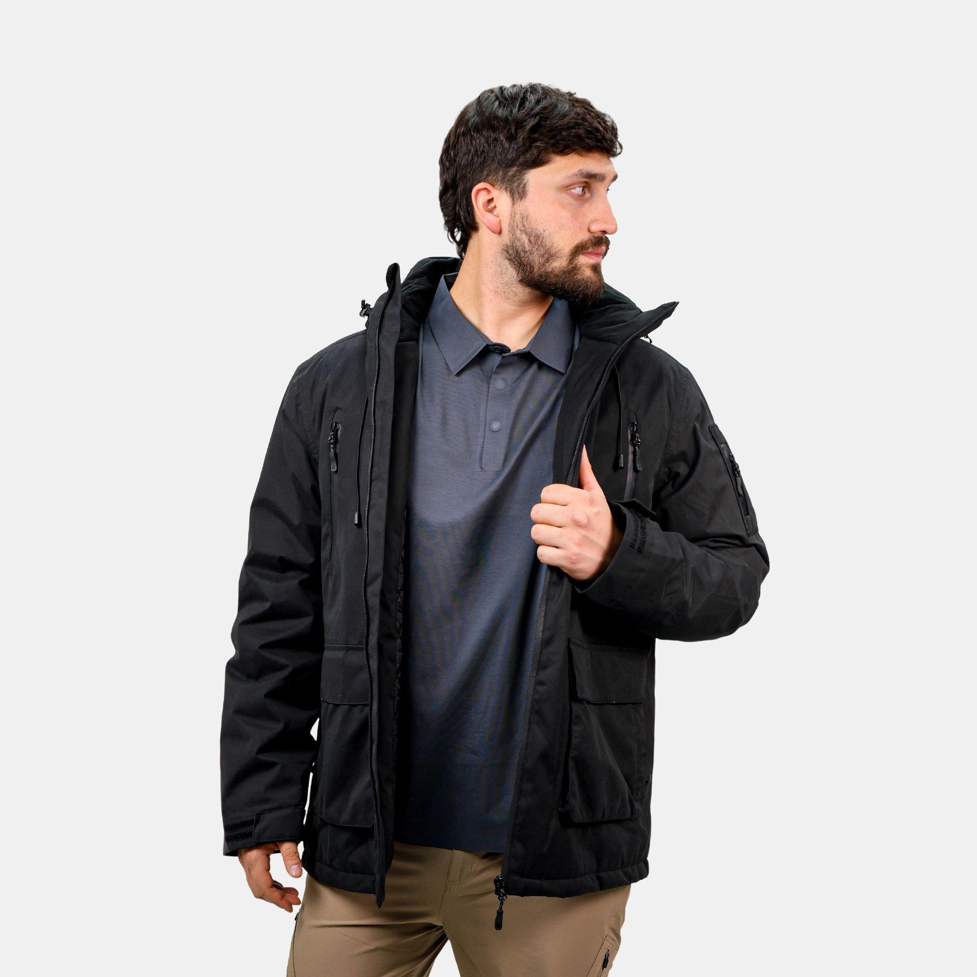 Parka Impermeable HW Vail Negro-3