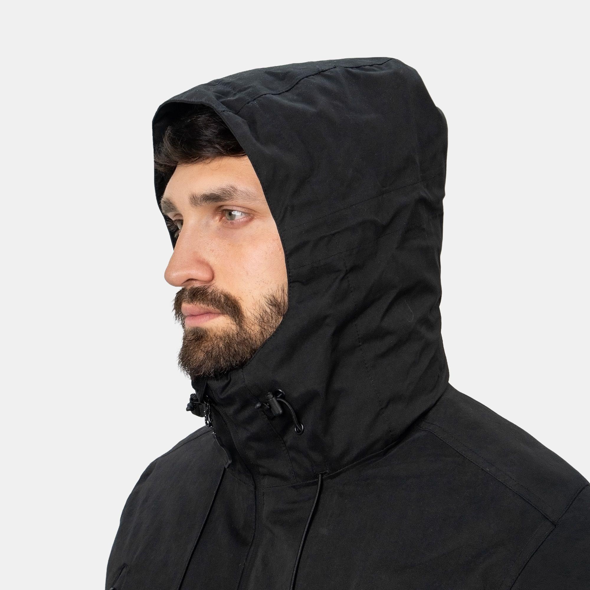 Parka Impermeable HW Vail Negro-4