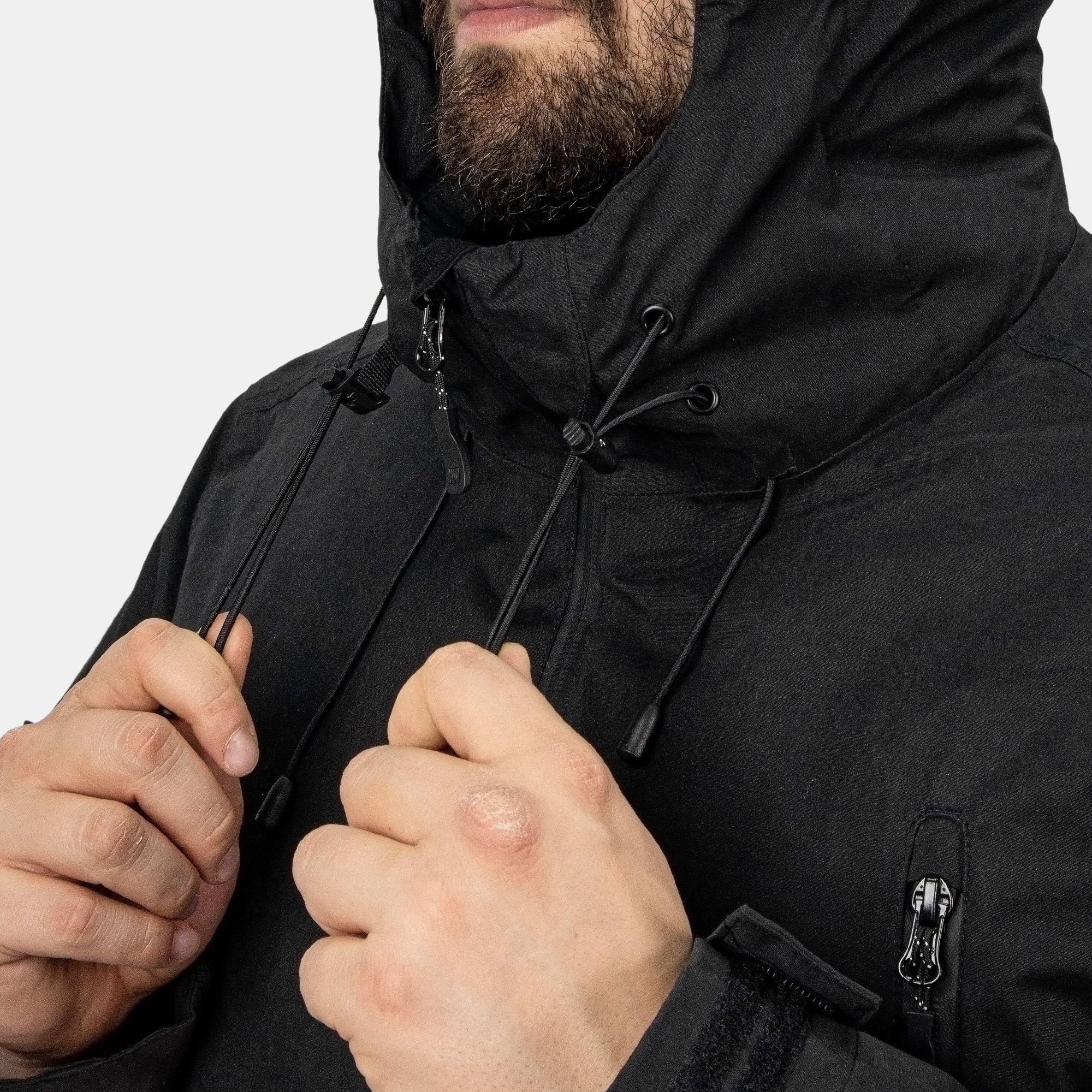 Parka Impermeable HW Vail Negro-5