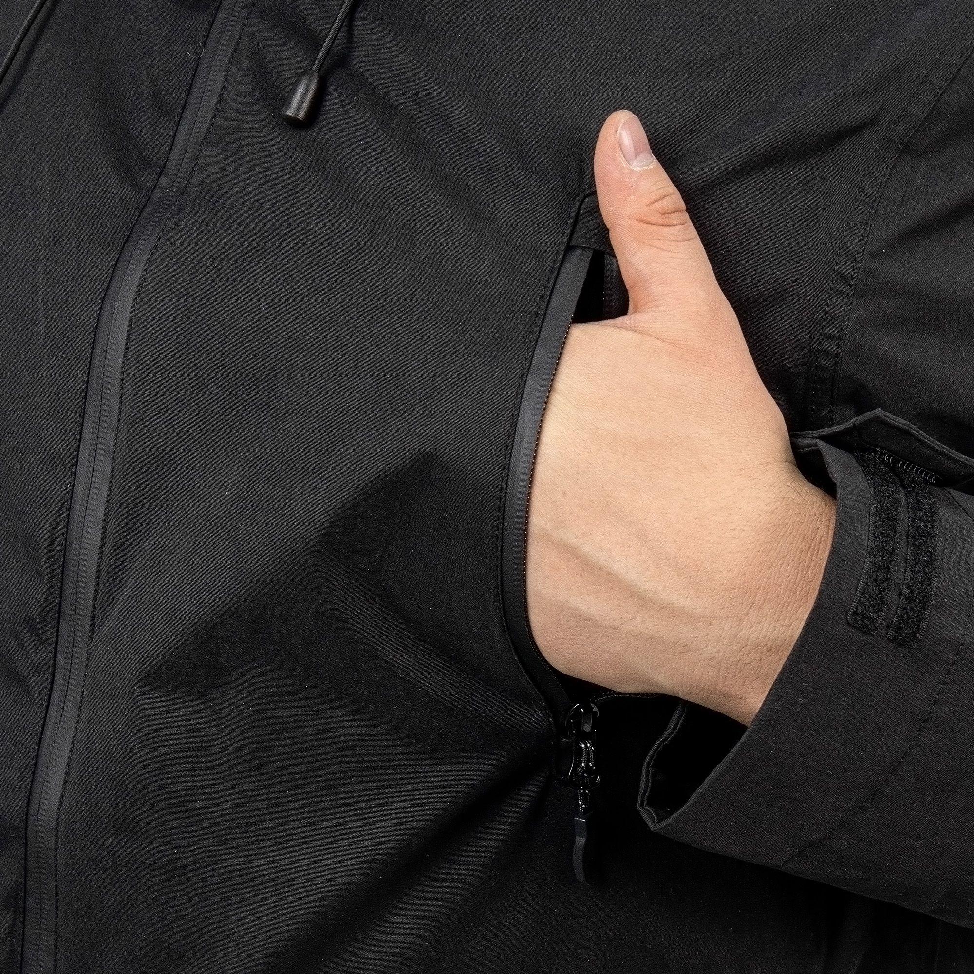 Parka Impermeable HW Vail Negro-6