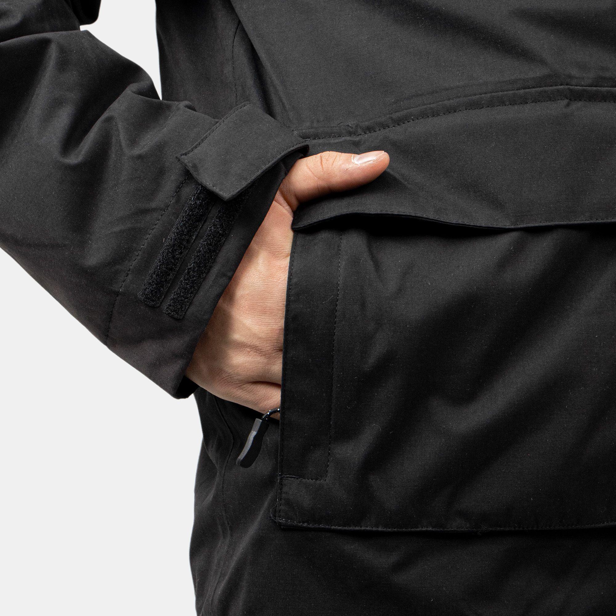 Parka Impermeable HW Vail Negro-7