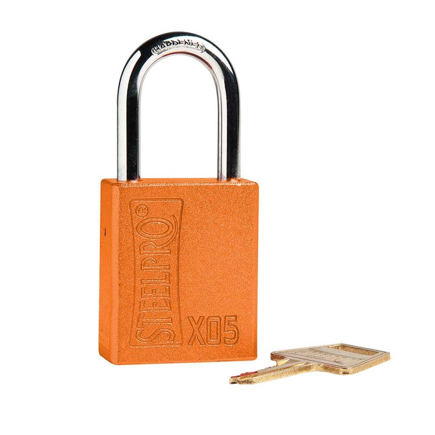 Candado Lock Out Steelpro X05 Naranjo-0