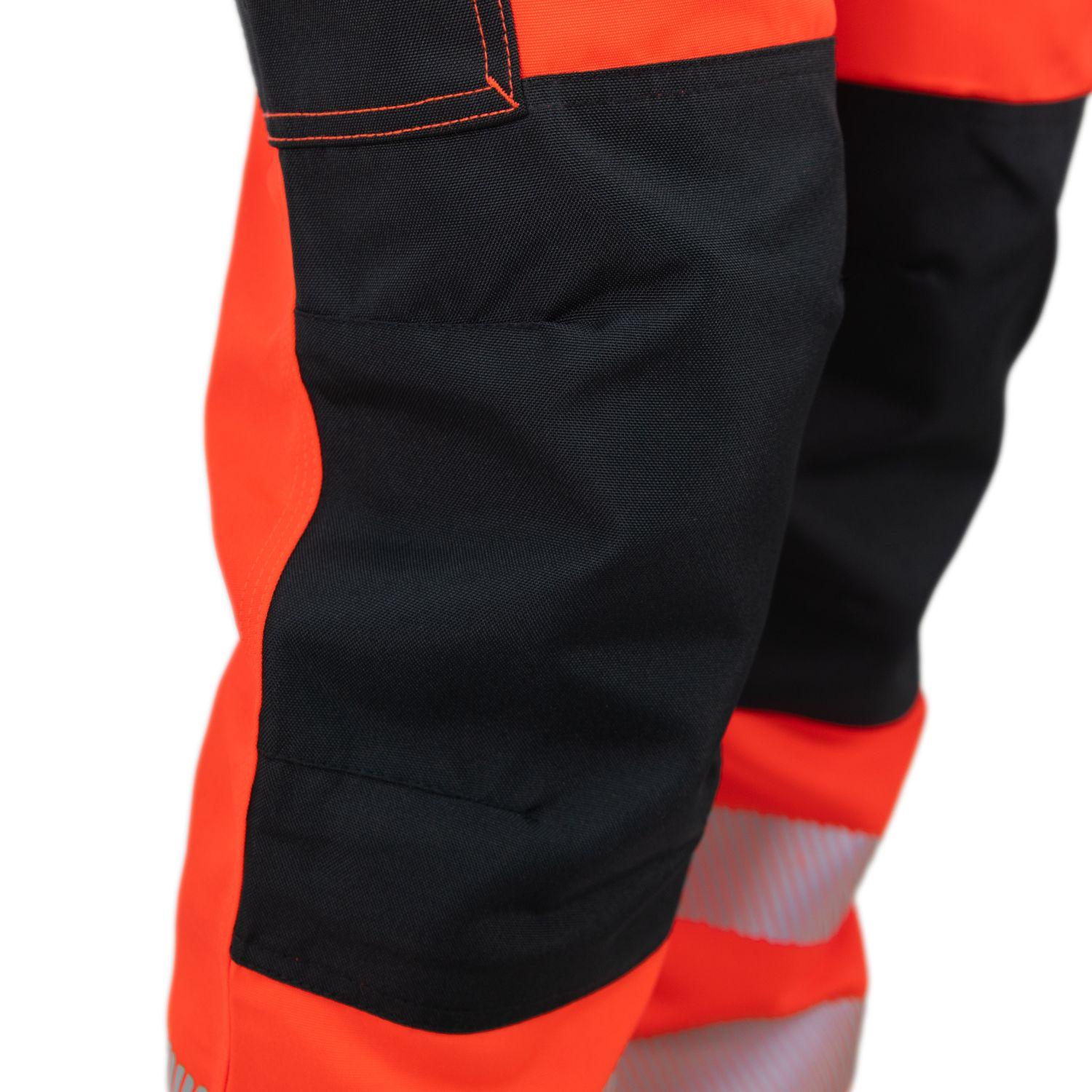Pantalón Cargo HW Dakota Rojo Fluor-7