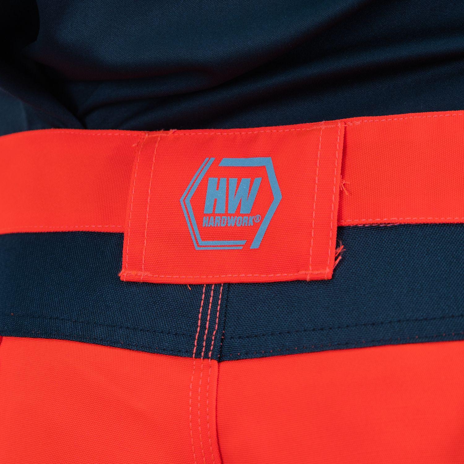 Pantalón Cargo HW Dakota Rojo Fluor-8