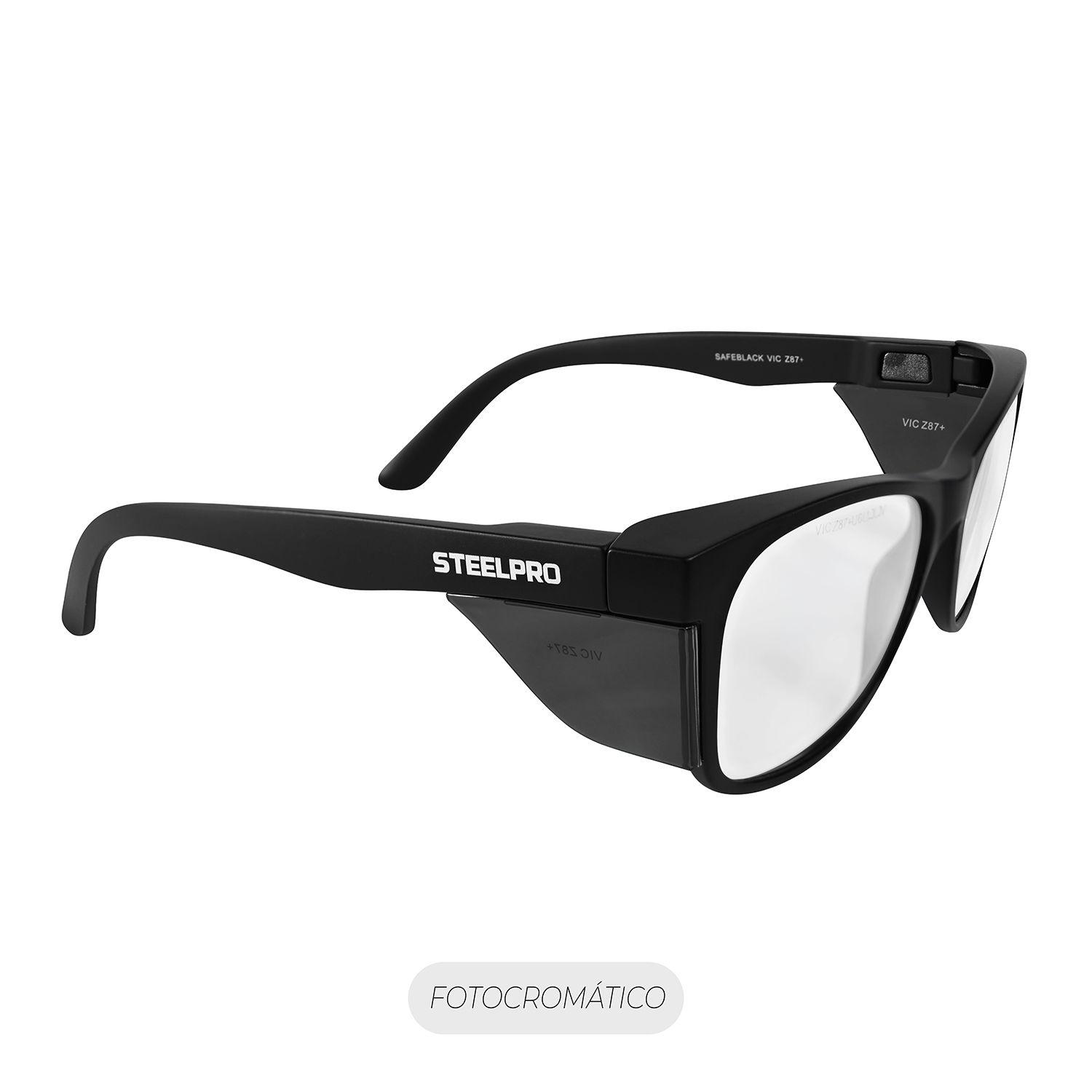 Lente Seguridad Safeblack Fotocromatico Steelpro-2