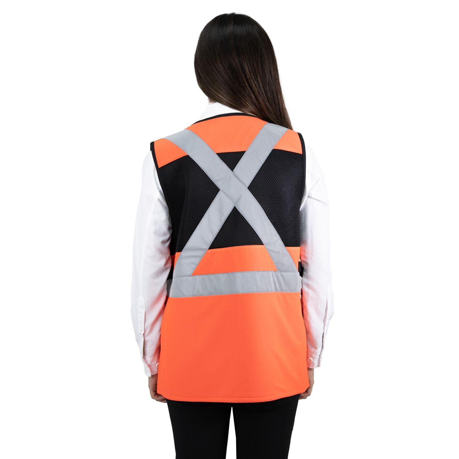 Chaleco Geologo Alaska Xpert Mujer Naranjo-3