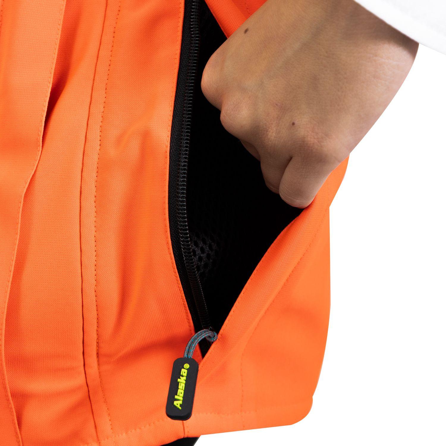 Chaleco Geologo Alaska Xpert Mujer Naranjo-6