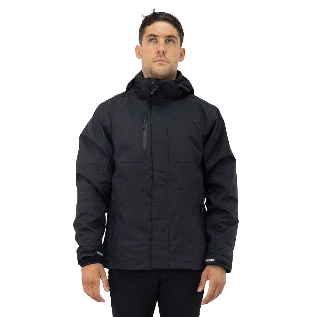 Parka Desmontable HW Reno 3 En 1 Negro-0