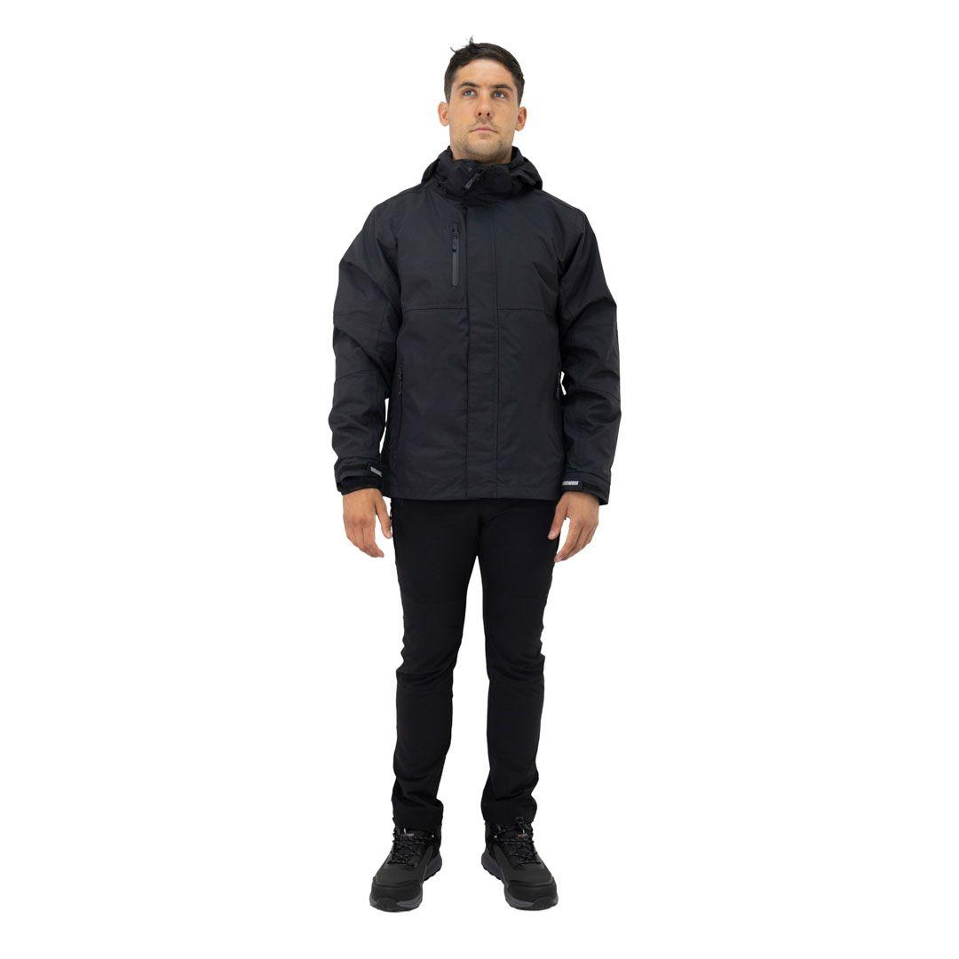 Parka Desmontable HW Reno 3 En 1 Negro-1