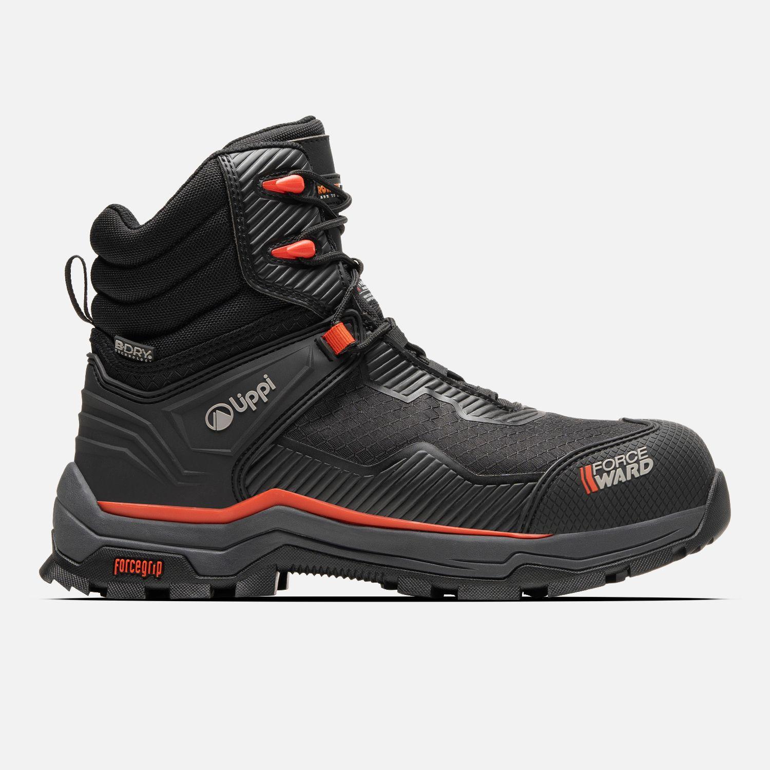 ZAPATO SEGURIDAD LIPPI PRO WORK HOMBRE STRATOS HIGH ROJO-0