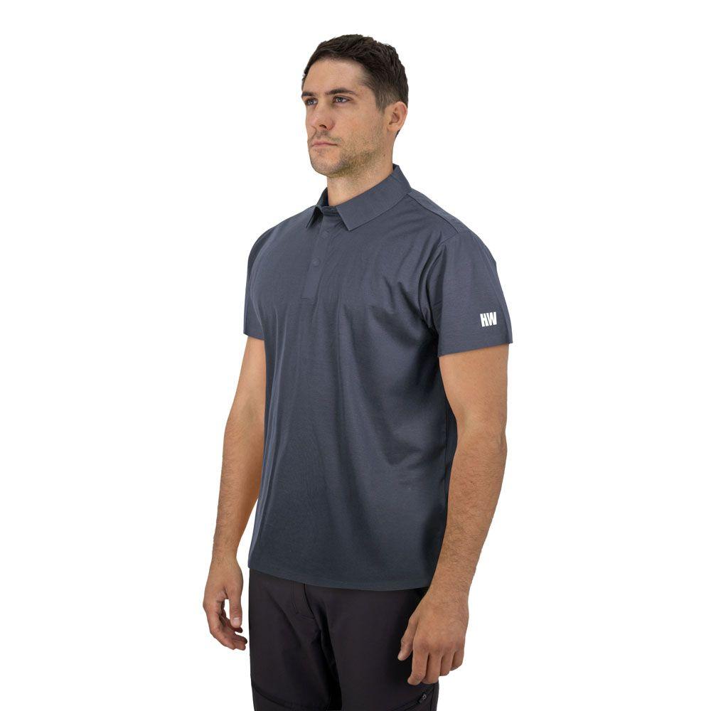 Polera HW Windsor Manga Corta Gris-2