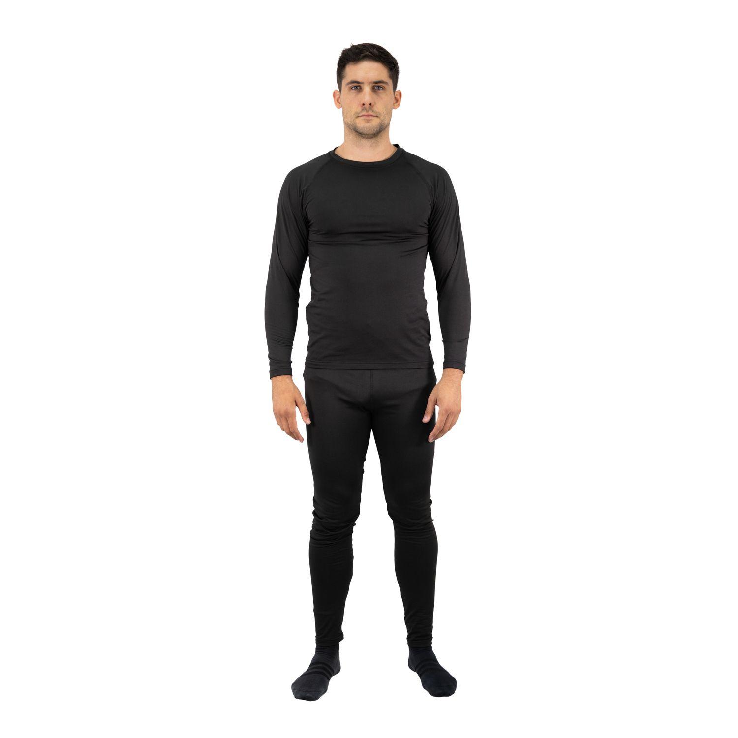 Conjunto Interior Primera Capa Hw Hdx Termico Negro-0