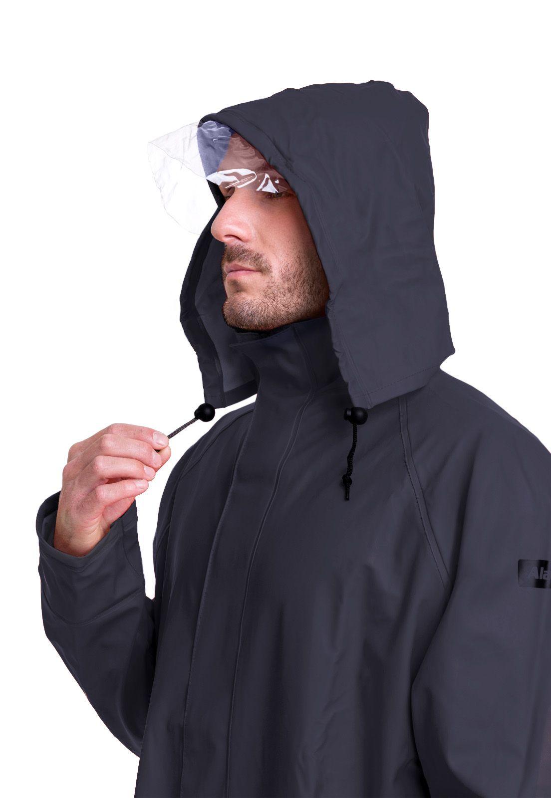 Traje Impermeable Alaska PU Azul-3