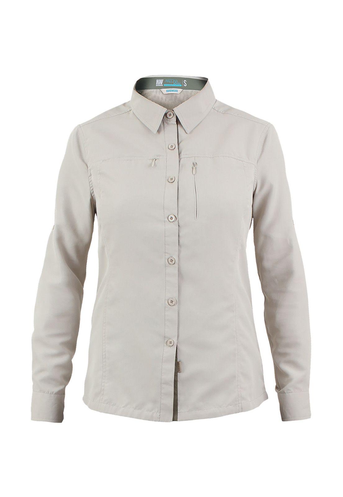 Camisa HW Arizona Regular Mujer Beige-0