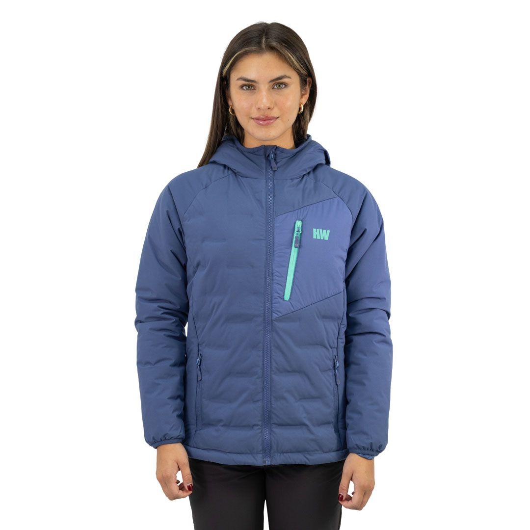 Parka Insulada HW Explorer Mujer Deep Blue-0
