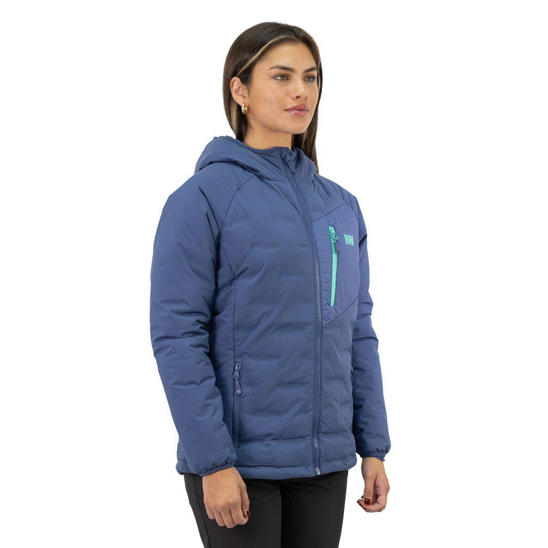 Parka Insulada HW Explorer Mujer Deep Blue-1