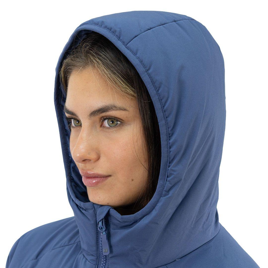Parka Insulada HW Explorer Mujer Deep Blue-3