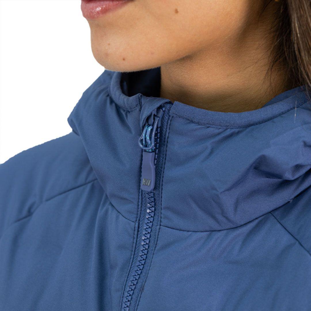 Parka Insulada HW Explorer Mujer Deep Blue-4