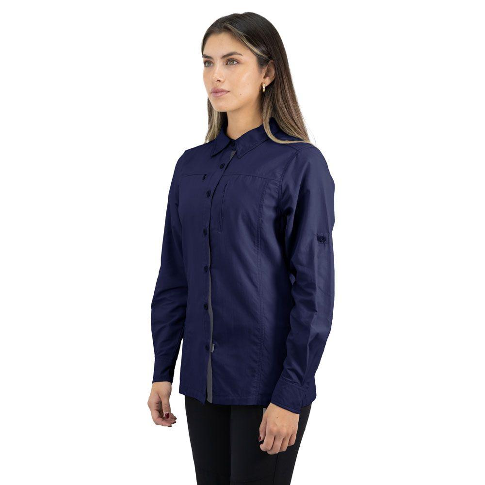 Camisa HW Arizona Mujer Azul-2