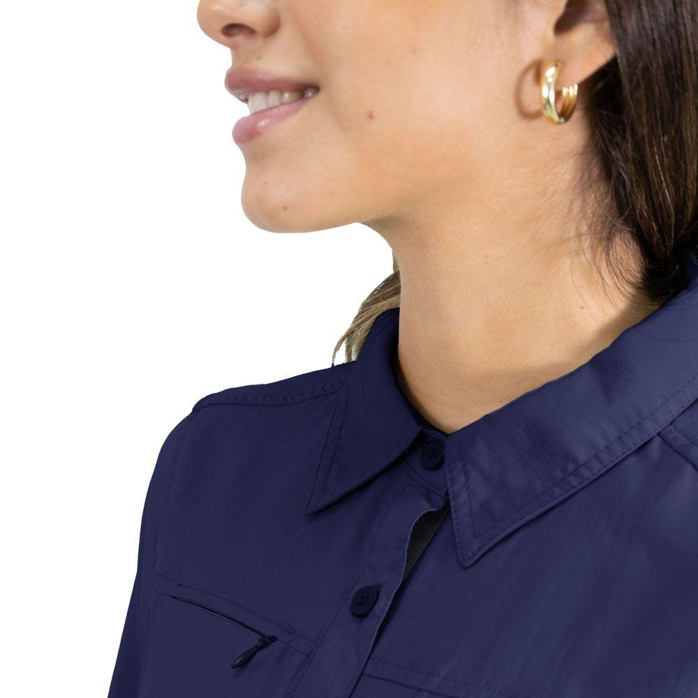 Camisa HW Arizona Mujer Azul-4