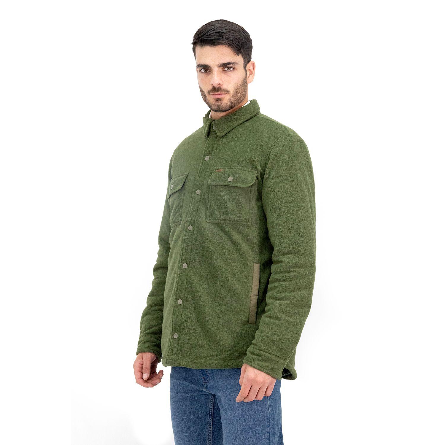 Chaqueta Polar Quebec Grizzly Verde Oliva-1